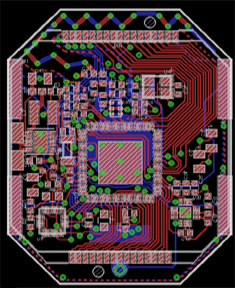 XCStriker Watch PCB Layout